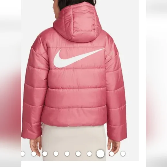 Nike thermo fit Pink Puffer jacket..SIZE LARGE - Picture 2 of 2